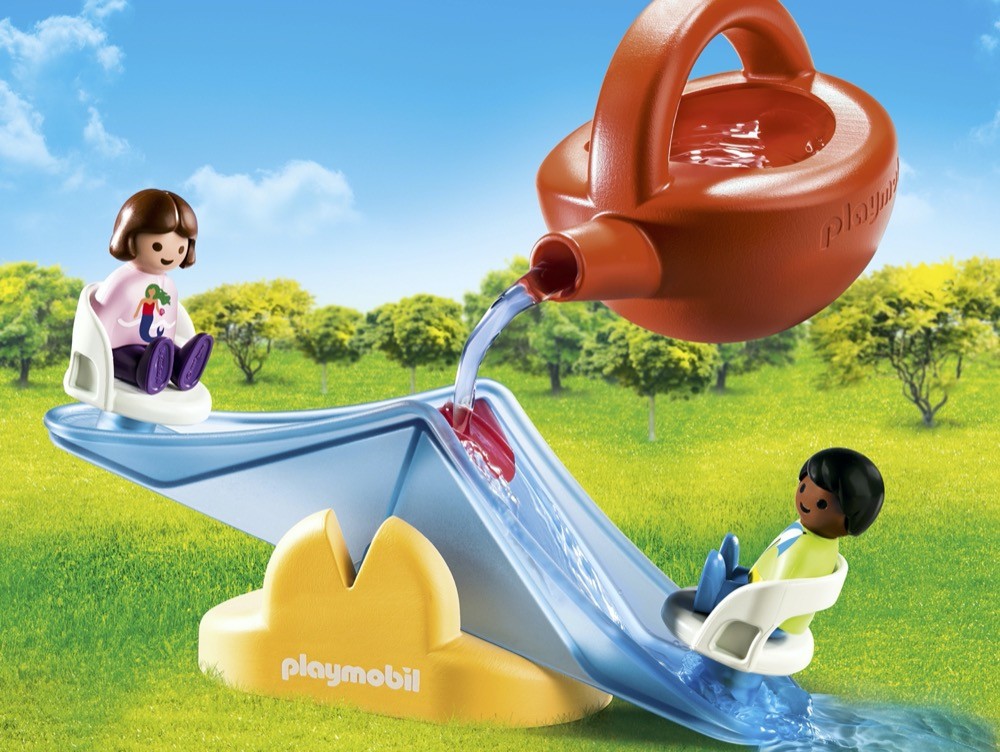 Die Wasserwippe von Playmobil ist Teil des wachsenden Sortiments an Wasserspielzeugen.