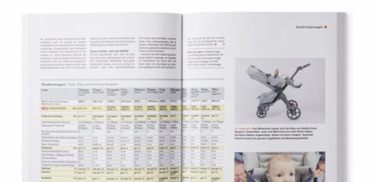 12 Kinderwagen in Test der Stiftung Warentest - Juli 2022